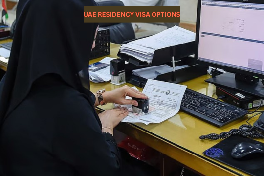 UAE residency visa options including Golden, Green, Blue, Student, Retirement, and Remote Work Visas
